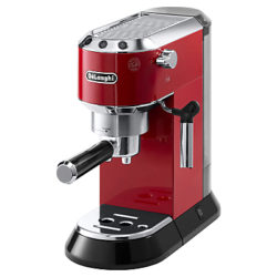 De'Longhi EC680 Dedica Pump Espresso Coffee Machine, Red Red